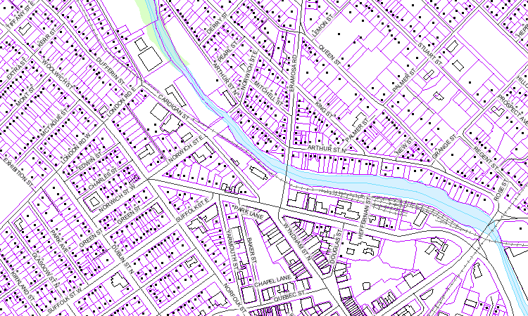 example web-gis map